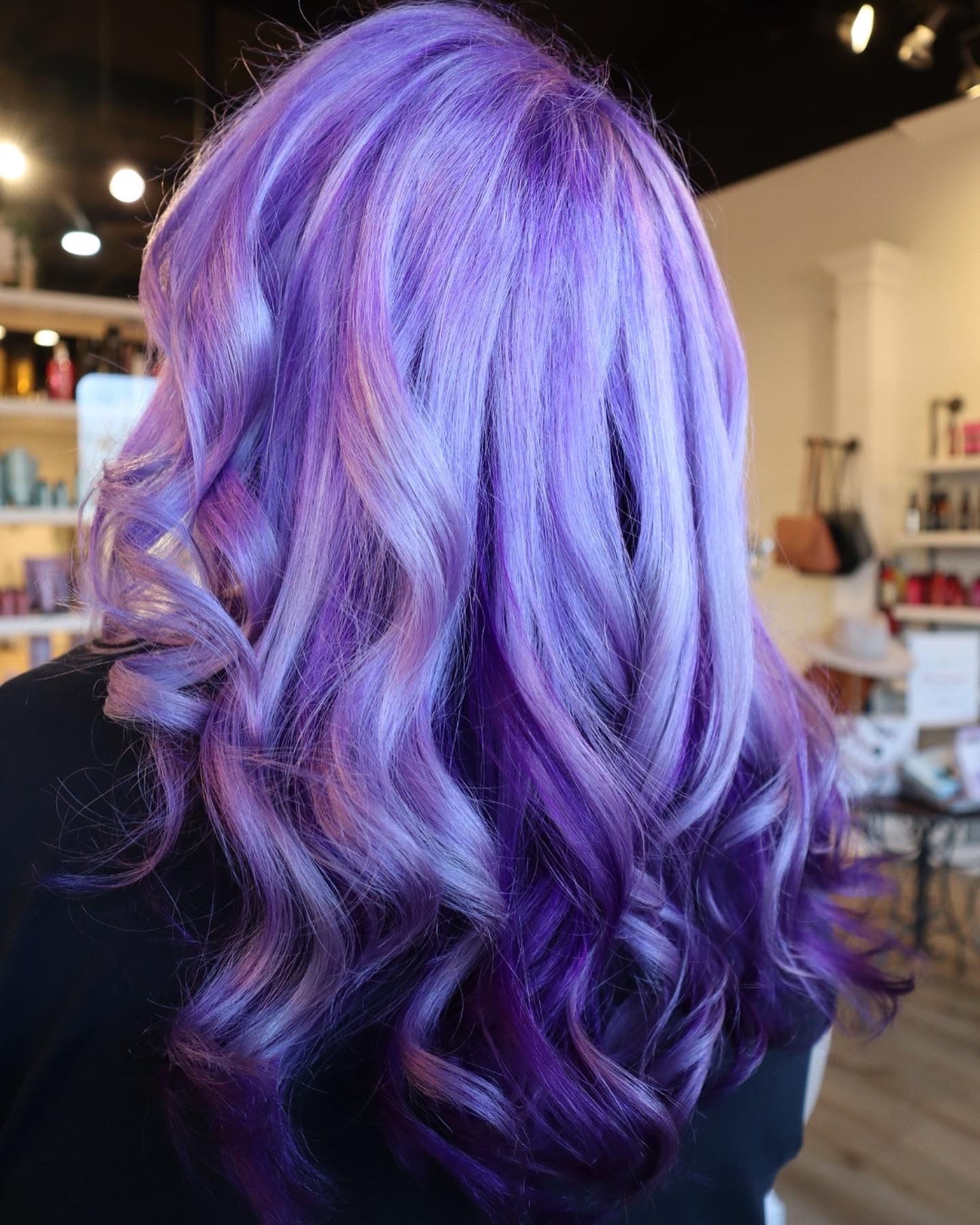 Balayage color and blowout styled by Lili Barker — hair by Lili Barker in Leander, TX